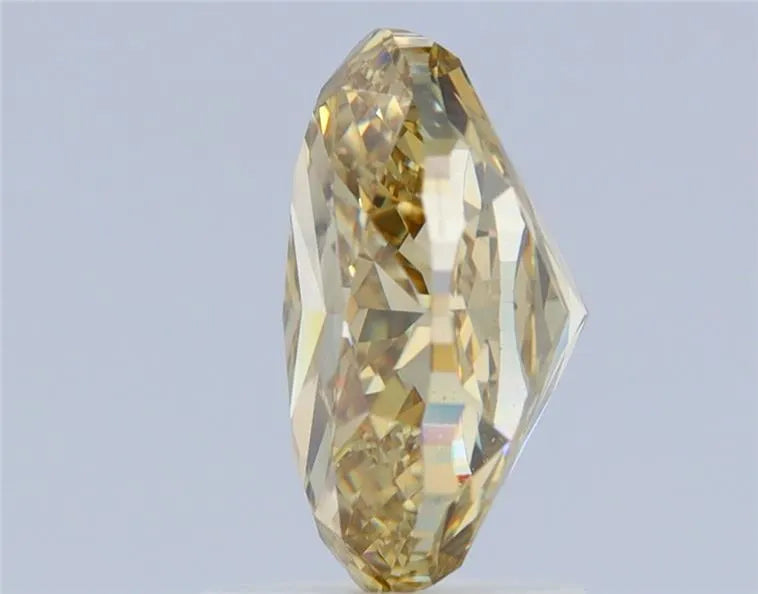 2.01ct Oval Natural Diamond (Colour Fancy Brownish Yellow, Clarity VS2, GIA Certified)