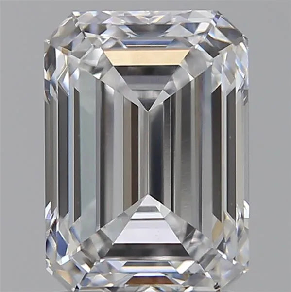 2.05ct Emerald Lab Grown Diamond (Colour D, Clarity IF, IGI Certified)