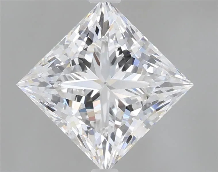 2.06ct Princess Lab Grown Diamond (Colour D, Clarity VVS2, IGI Certified)