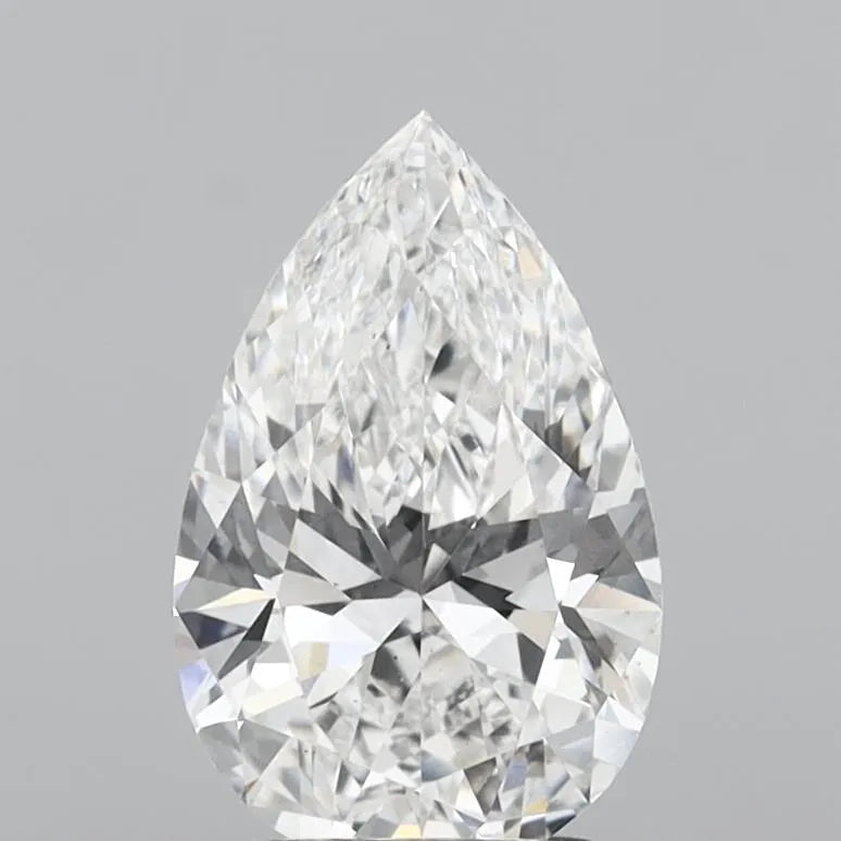 2.08ct Pear Lab Grown Diamond (Colour E, Clarity VS2, IGI Certified)