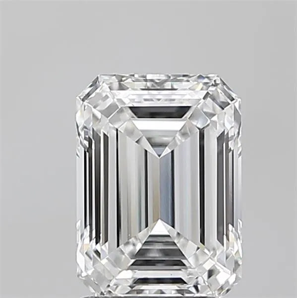 2.10ct Emerald Lab Grown Diamond (Colour E, Clarity IF, IGI Certified)