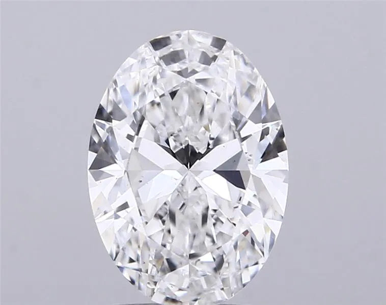 2.50ct Oval Lab Grown Diamond (Colour D, Clarity VS1, IGI Certified)