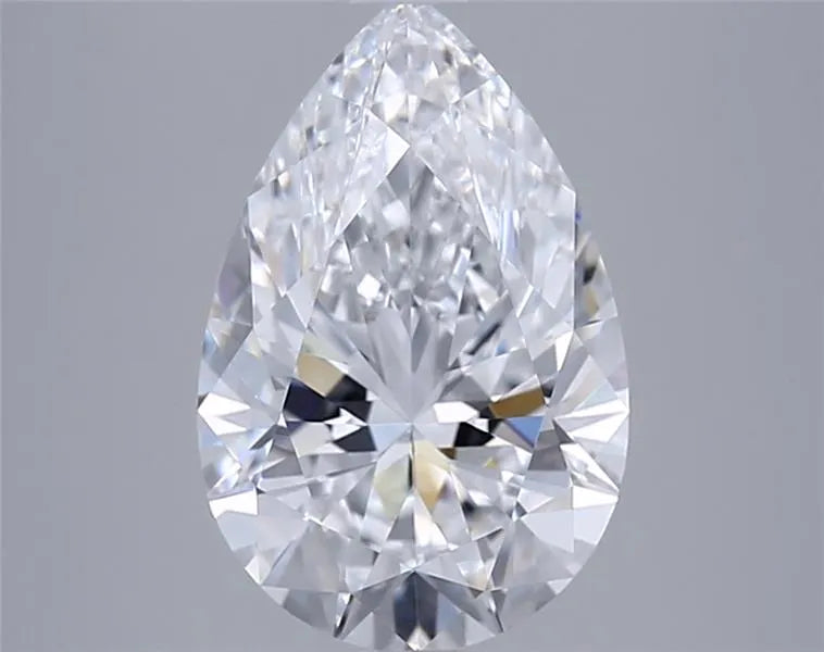 2.54ct Pear Lab Grown Diamond (Colour D, Clarity VVS1, IGI Certified)