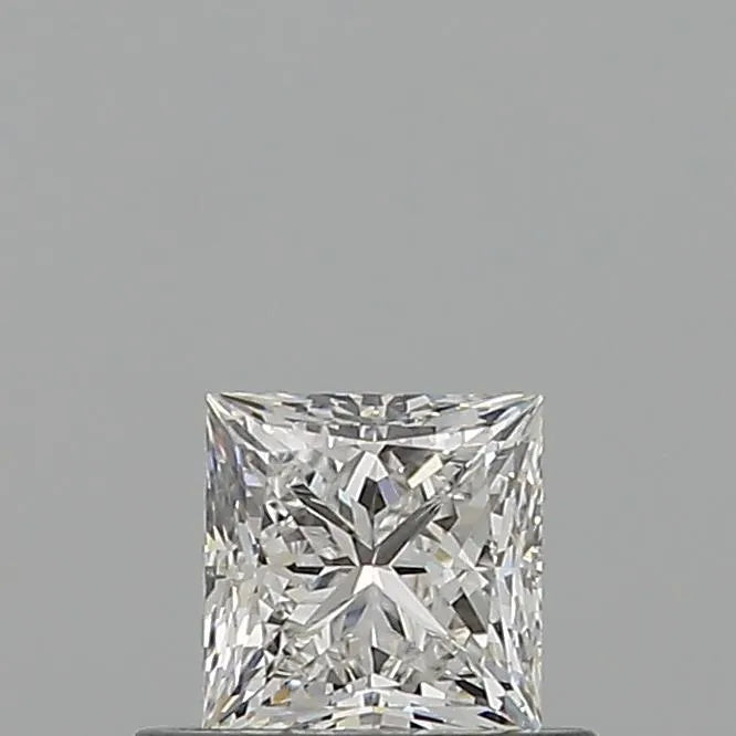 0.53ct Princess Natural Diamond (Colour F, Clarity IF, GIA Certified)
