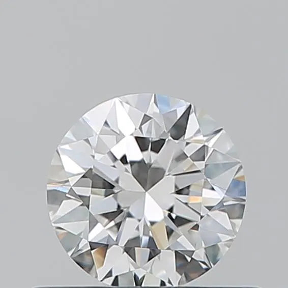 0.50ct Round Natural Diamond (Colour F, Clarity IF, Cut EX, GIA Certified)