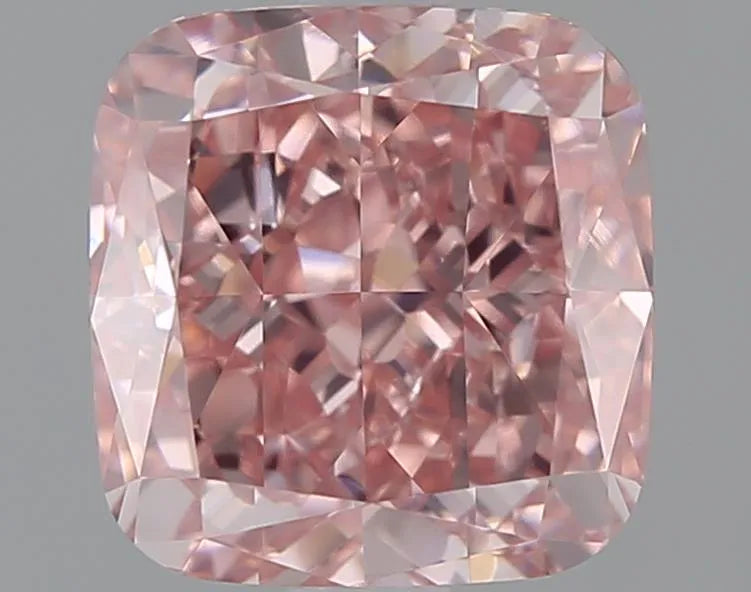 2.24ct Cushion modified Natural Diamond (Colour Fancy Intense Pink, Clarity VS2, Cut GD, GIA Certified)