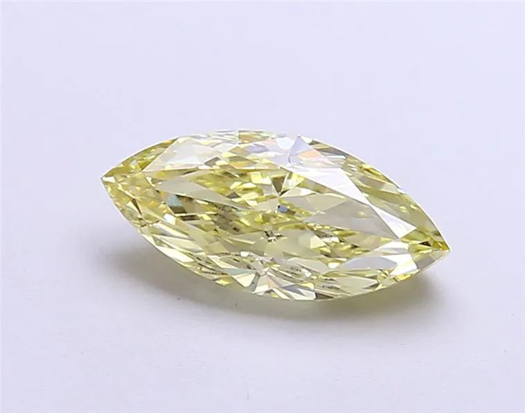 1.51ct Marquise Lab Grown Diamond (Colour Fancy Intense Yellow, Clarity VS1, IGI Certified)