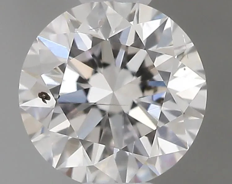 0.30ct Round Natural Diamond (Colour Faint Pink, Clarity SI2, Cut GD, GIA Certified)