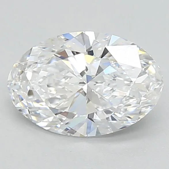 1.02ct Oval Lab Grown Diamond (Colour D, Clarity VS2, Cut EX, IGI Certified)