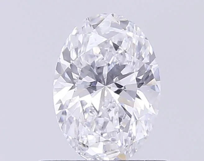 0.53ct Oval Lab Grown Diamond (Colour D, Clarity VVS2, IGI Certified)