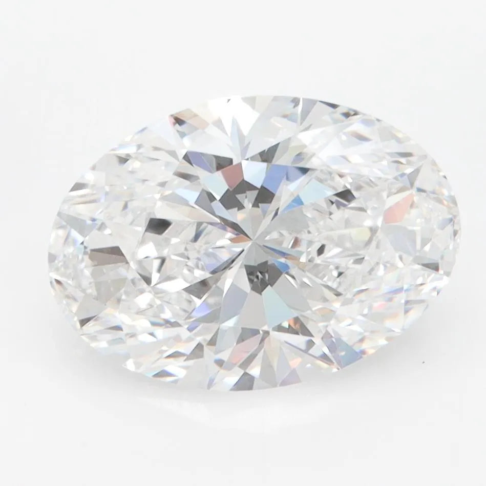 2.80ct Oval Lab Grown Diamond (Colour D, Clarity VVS1, GIA Certified)