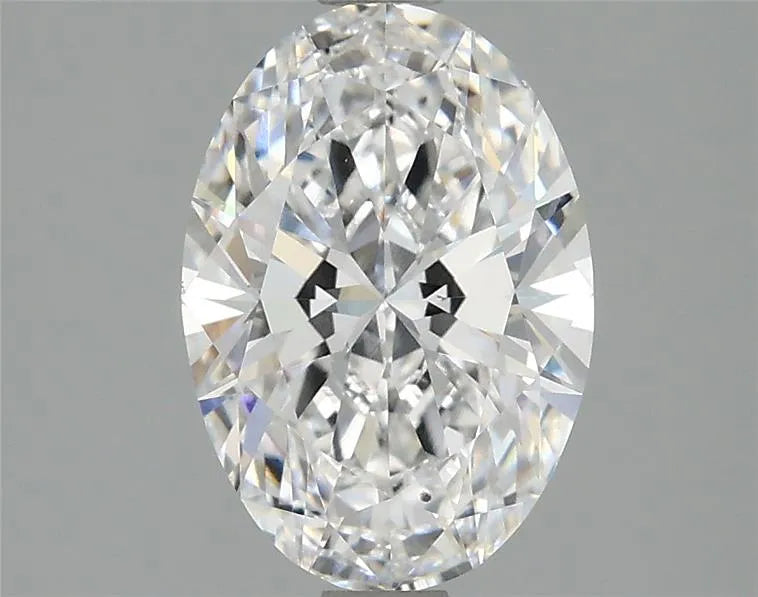 1.92ct Oval Lab Grown Diamond (Colour D, Clarity VS2, IGI Certified)
