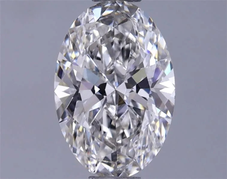 0.75ct Oval Lab Grown Diamond (Colour G, Clarity VS2, IGI Certified)