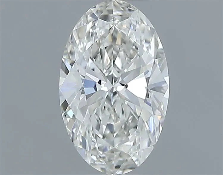0.50ct Oval Natural Diamond (Colour H, Clarity VVS2, Cut EX, IGI Certified)