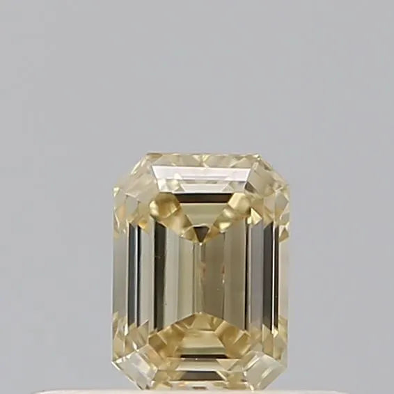 0.23ct Emerald Natural Diamond (Colour Fancy Yellow, Clarity VS1, Uncertified)