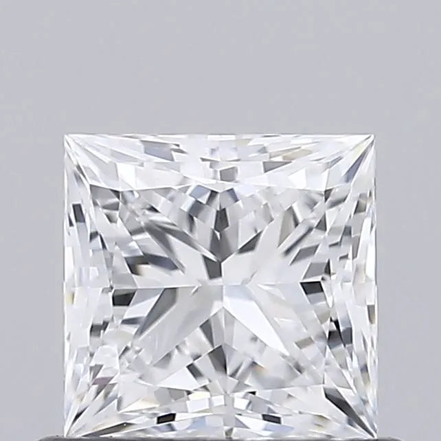 0.66ct Princess Lab Grown Diamond (Colour D, Clarity VS1, IGI Certified)