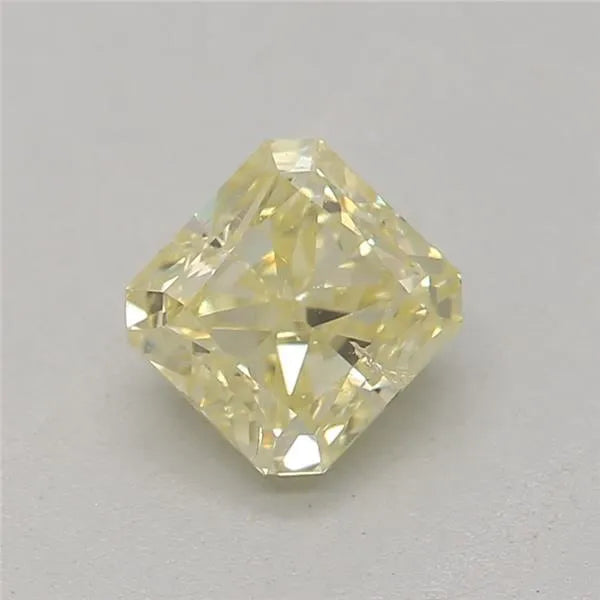 0.41ct Radiant Natural Diamond (Colour Fancy Yellow, Clarity I1, GIA Certified)
