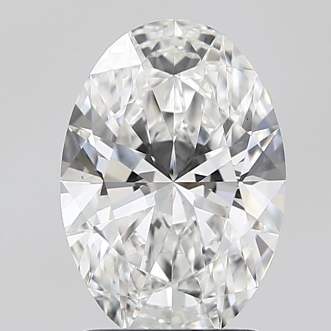 1.68 Carat E-VVS2 Oval Lab Diamond