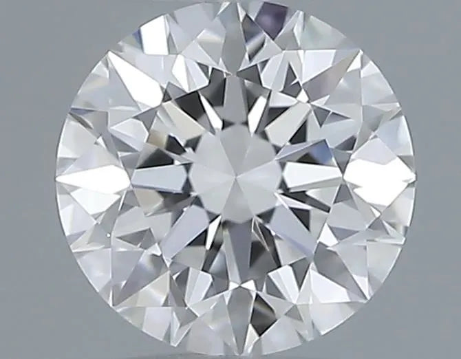 0.41ct Round Natural Diamond (Colour E, Clarity IF, Cut EX, IGI Certified)