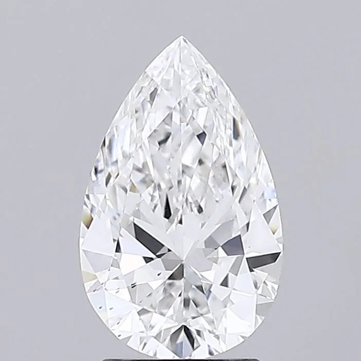 2.00ct Pear Lab Grown Diamond (Colour E, Clarity VS2, IGI Certified)