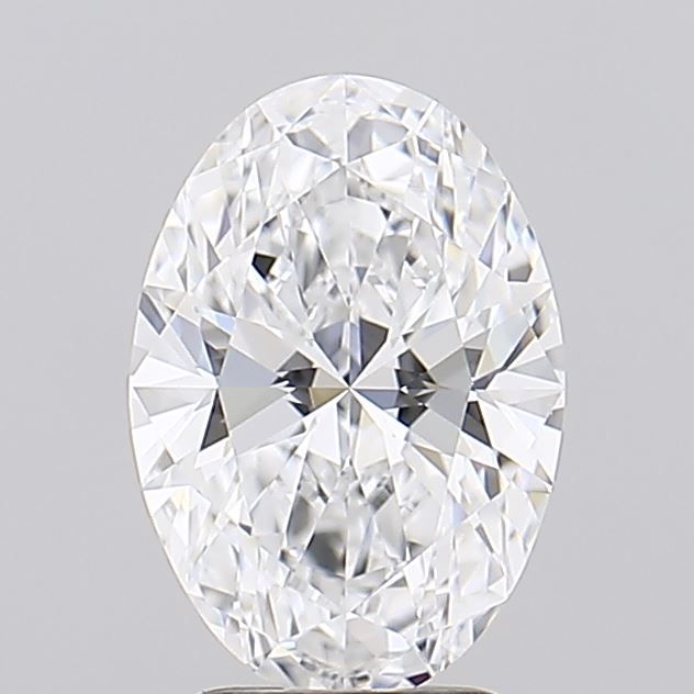 2.00 Carat D-IF Oval Lab Diamond