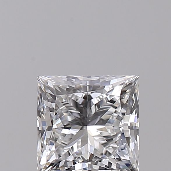 0.5 Carat D-VVS2 Princess Lab Diamond