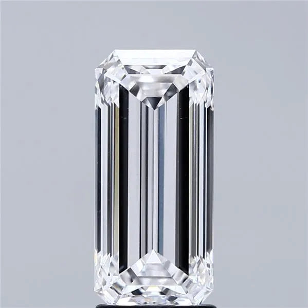 3.01ct Emerald Lab Grown Diamond (Colour D, Clarity VVS2, IGI Certified)