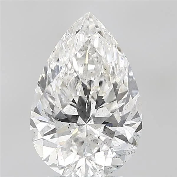 3.07ct Pear Lab Grown Diamond (Colour F, Clarity SI2, IGI Certified)