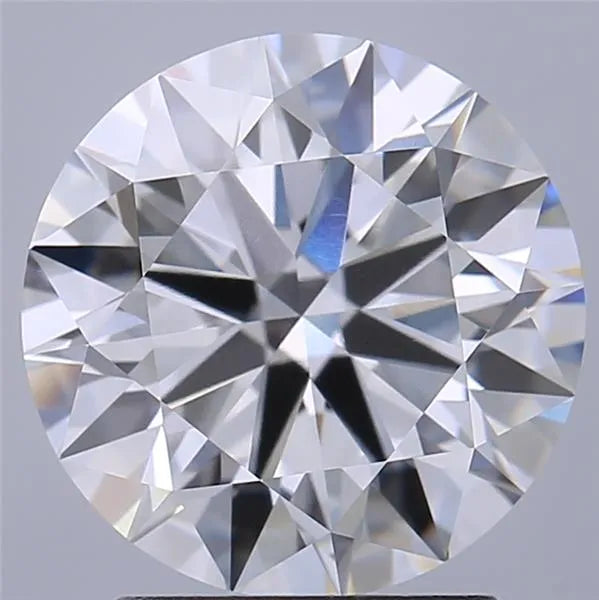 3.40ct Round Lab Grown Diamond (Colour D, Clarity IF, Cut ID, IGI Certified)