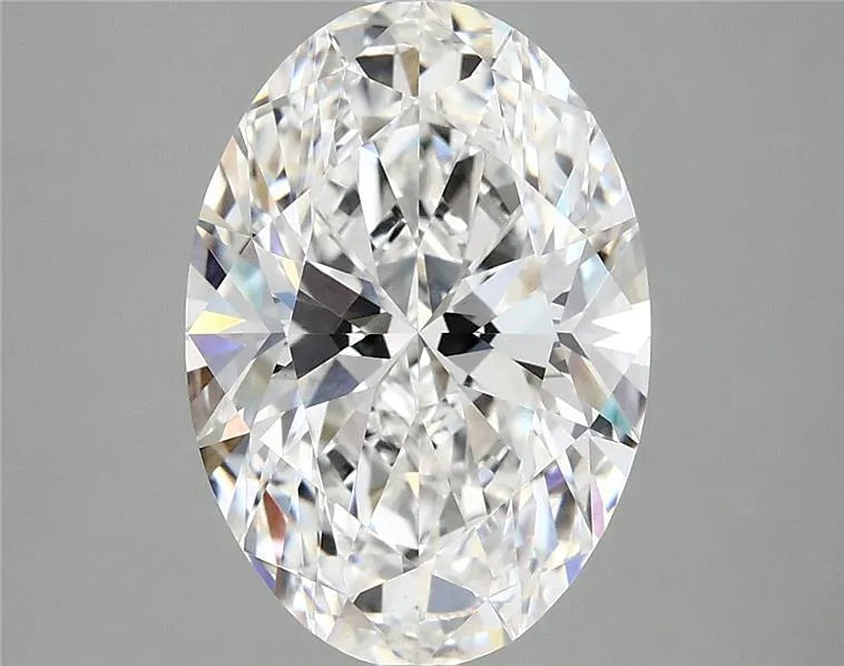 3.92ct Oval Lab Grown Diamond (Colour E, Clarity VVS2, IGI Certified)