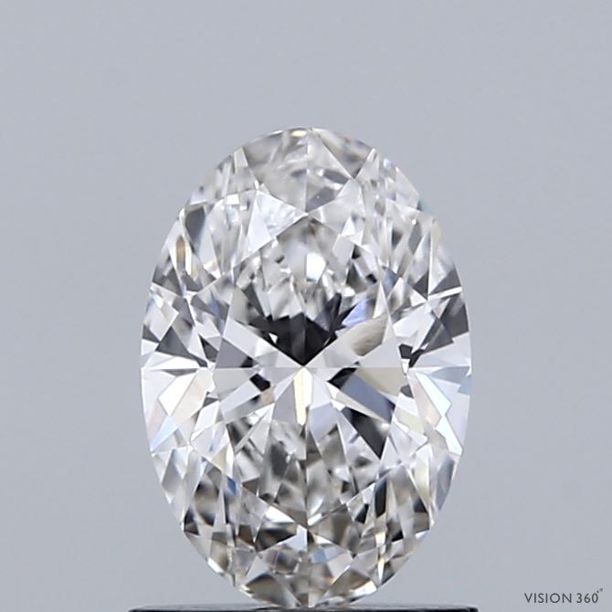 1 Carat G-VS1 Oval Lab Diamond