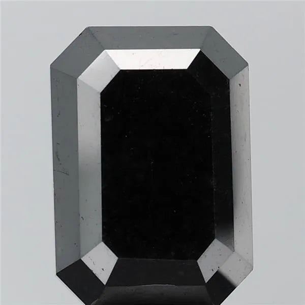 0.61ct Emerald Natural Diamond (Colour Black, Clarity VS1, Cut EX, Uncertified)