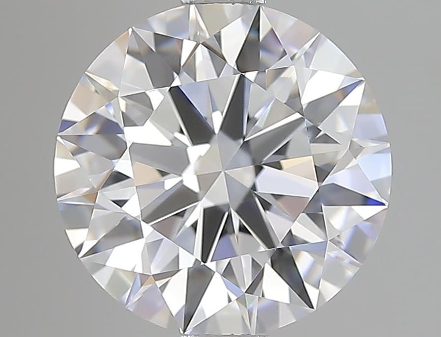 2.53 Carat D-IF Round Lab Diamond