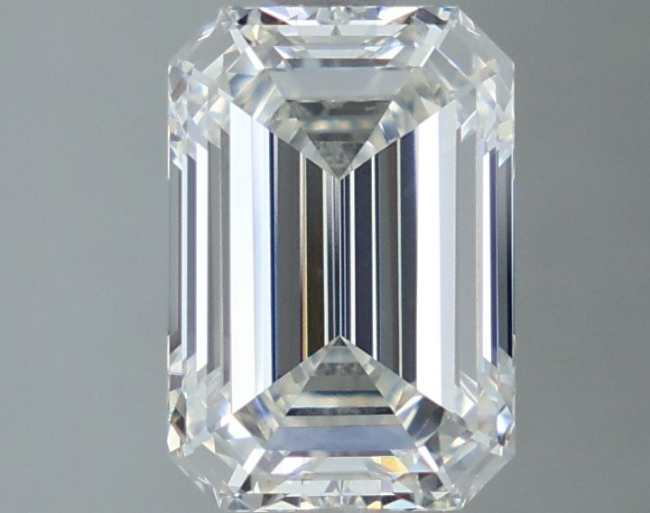 2.02 Carat F-VVS2 Emerald Lab Diamond