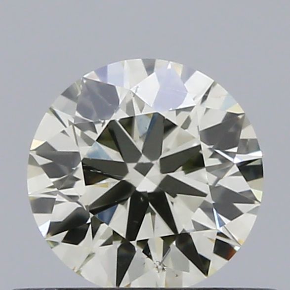 0.42 Carat L-SI1 Round Cut Diamond