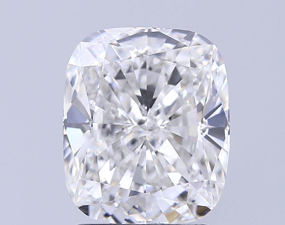 2.51 Carat F-VVS2 Cushion Lab Diamond