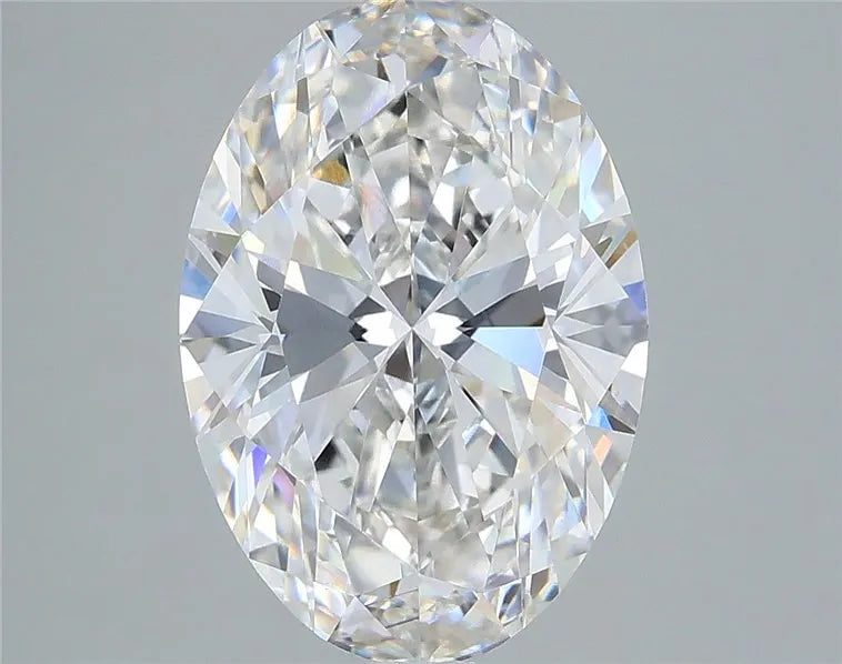 4.00ct Oval Lab Grown Diamond (Colour G, Clarity VVS2, IGI Certified)