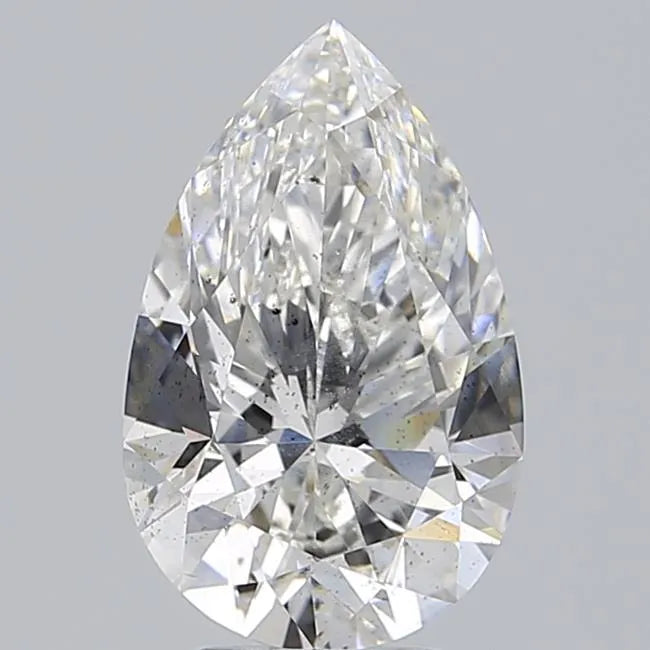 4.02ct Pear Lab Grown Diamond (Colour F, Clarity SI2, IGI Certified)