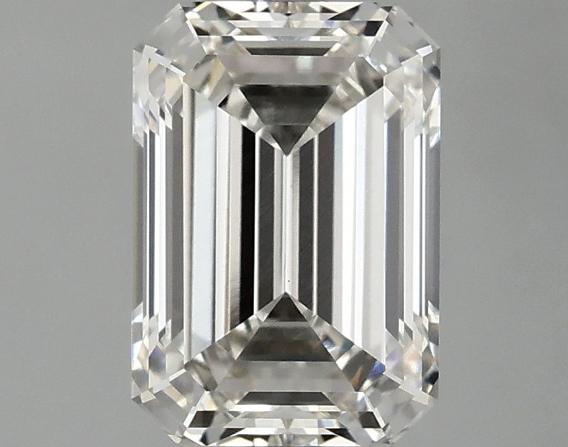 2.49 Carat H-VVS2 Emerald Lab Diamond