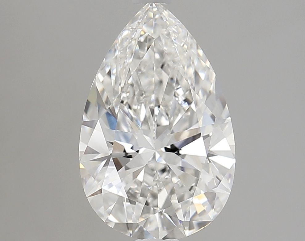 2.50 Carat E-VVS1 Pear Lab Diamond