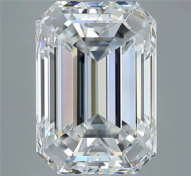 5.01ct Emerald Natural Diamond (Colour D, Clarity FL, GIA Certified)