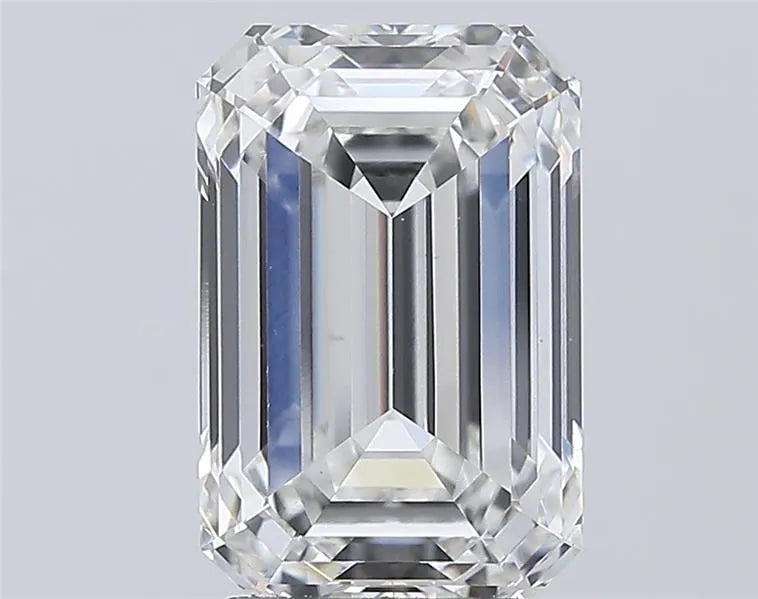 5.04ct Emerald Lab Grown Diamond (Colour F, Clarity VS1, IGI Certified)