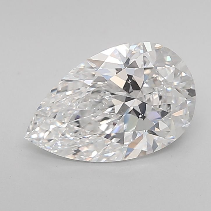 1.60 Carat D-VVS1 Pear Lab Diamond