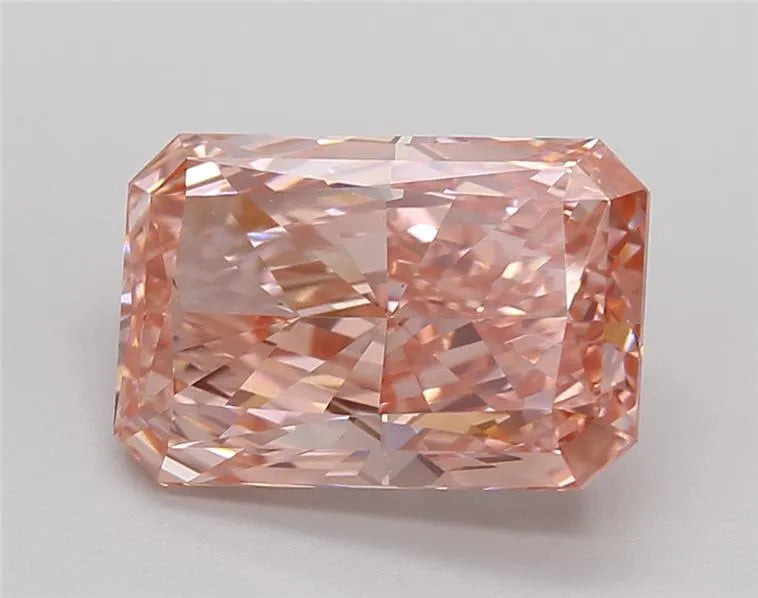 4.03ct Radiant Lab Grown Diamond (Colour Fancy Pink, Clarity VS1, Cut GD, IGI Certified)