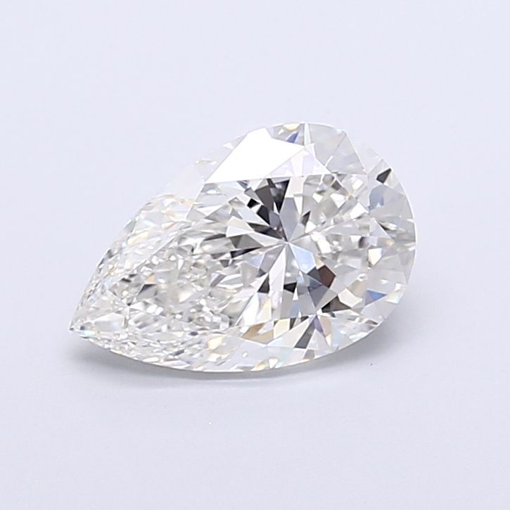 3.00 Carat F-VVS2 Pear Lab Diamond
