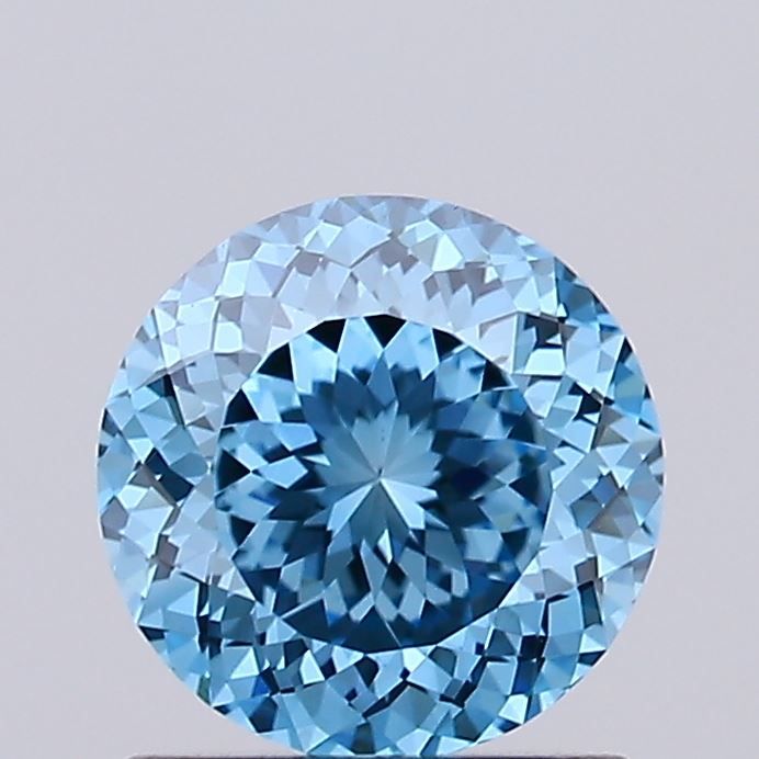 1.01 Carat Round Cut Fancy Green