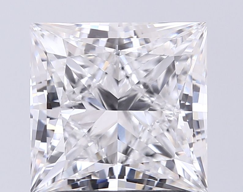 1.86 Carat D-VVS2 Princess Lab Diamond