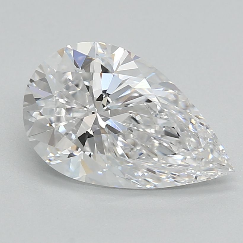 1.52 Carat D-VVS2 Pear Lab Diamond