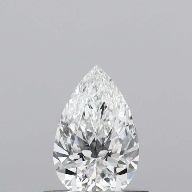 0.60 Carat D-VS1 Pear Lab Diamond