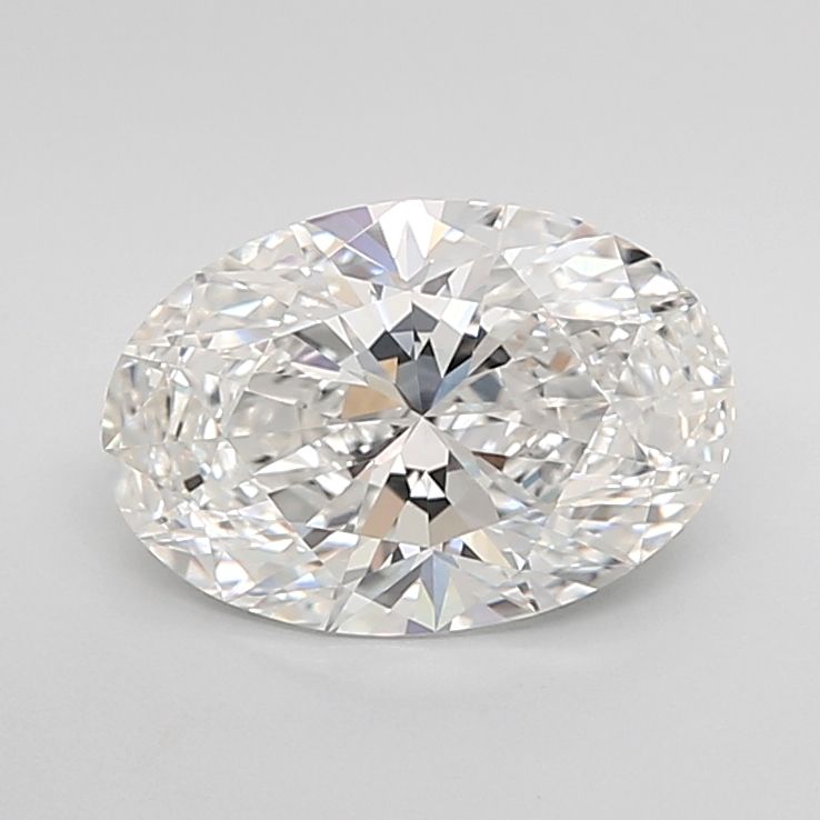 3.03 Carat G-VVS2 Oval Lab Diamond
